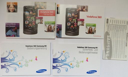 Samsung, Mobiltelefon, GT–I6410, Bedienungsanleitung, Sicherheitshinweise und Garantiekarte