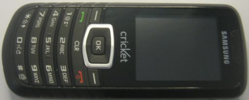 Samsung, Mobiltelefon, SCH–R100, Ansicht von oben