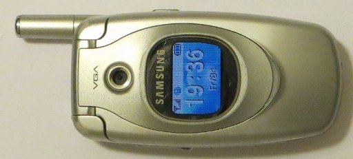 Samsung, Mobiltelefon, SGH–E600, Gehäuse mit Frontdisplay und VGA Kamera