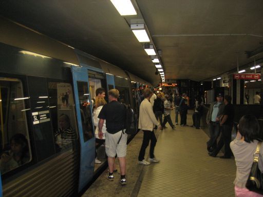 Stockholm, Schweden, U Bahn