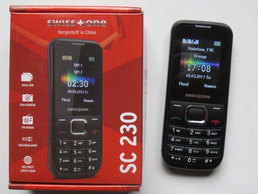 Swisstone SC 230 Mobiltelefon Made in China