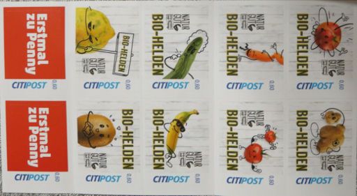 CITIPOST Markenheft Standardbrief 10 Stück 0,60 €