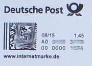 Deutsche Post, eFILIALE® ausgedruckte Internetmarke