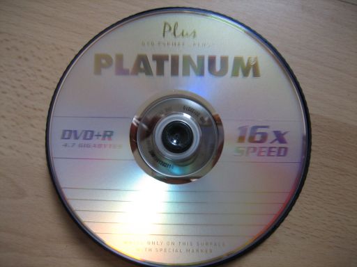 DVD +R, Penny O–fiz, Verbatim, PLATINUM®