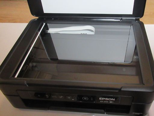 Epson® Expression Home XP-2155, Scanner mit geöffneter Abdeckung