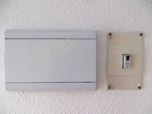 gasNatural fenosa, Sicherungskasten und Hauptsicherung in der Wohnung