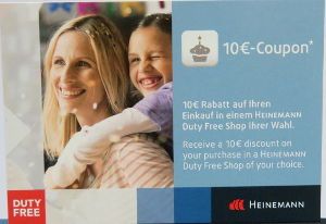 Heinemann & Me, 10,– Euro Geburtstag Coupon 2016