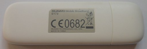 Huawei E173, HSPA USB Stick Rückseite