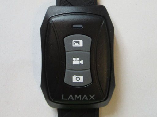LAMAX X9.1 Actioncam, Fernbedienung mit Armband