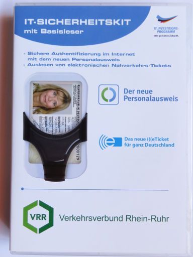 IT-Sicherheitskit mit Basisleser vom VRR Verkehrsverbund Rhein-Ruhr