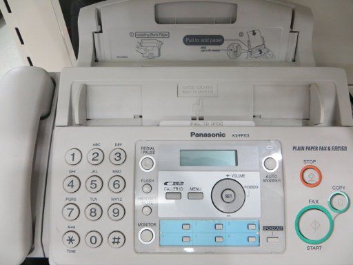 Telefax Gerät Panasonic KX–FP701