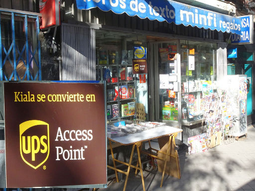 UPS®, UPS Access Point™ Papeleria MINFI, Emilio Ferrari 88, 28017 Madrid, Spanien