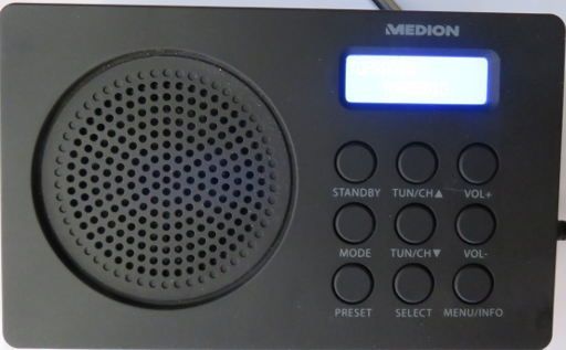 ARD ZDF Deutschlandradio Beitragsservice, MEDION® LIFE E66320 MD 43000 UKW und DAB+ Radio