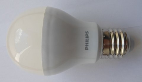 LED Lampe Philips 6 Watt, 350 Lumen, 15000 Stunden Lebensdauer, Warm Weiß 2700 K, Made in China