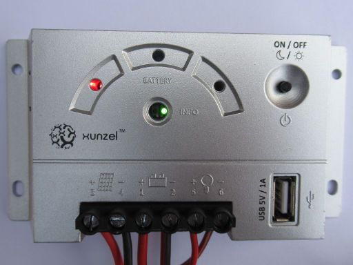 xunzel™ Solarlife™ i-10, Laderegler iSSC AU-5