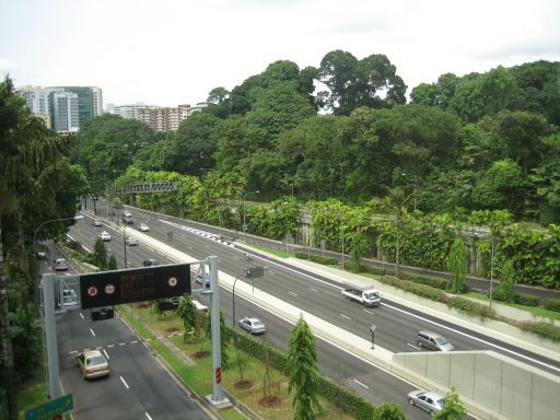 Supreme Hotel, Singapore, Ausblick aus der 5.Etage