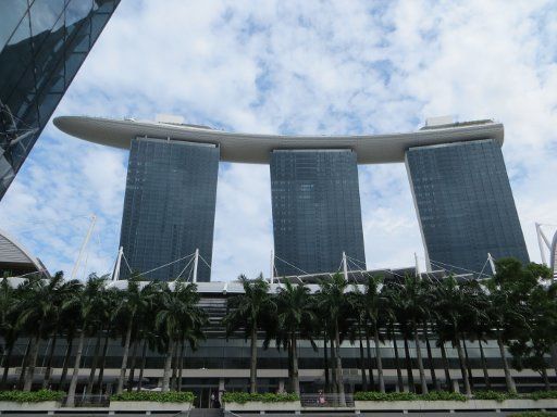 Singapore, Marina Bay Sands® SkyPark®, Außenansicht