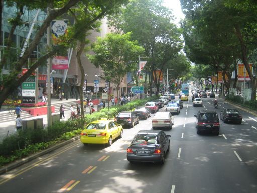 Singapore, Orchard Road am Tage