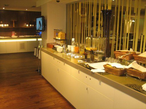 Mercure Bratislava Centrum, ein Teil vom Frühstücksbuffet