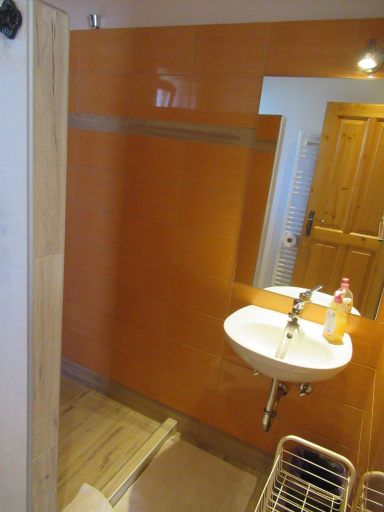 Apartments & Rooms Prešeren, Bled - Zasip, Slowenien, Bad mit Dusche und Waschbecken