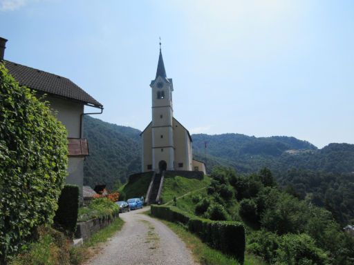 Idrija, Slowenien, Kirche Cerkev Svetega Antona