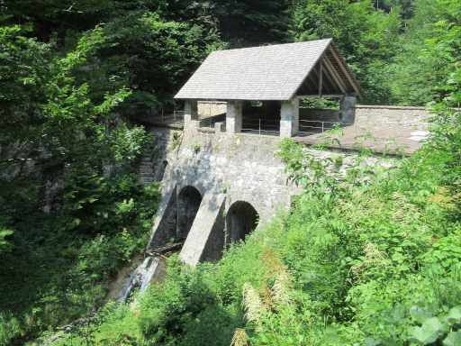 Belca / Brus Klausdamm, Idrija, Slowenien, GPS Dezimalwerte 45.970082 13.947819