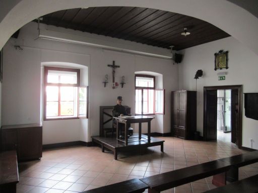 Quecksilberbergwerk Museum, Idrija, Slowenien, Versammlungsraum / Video