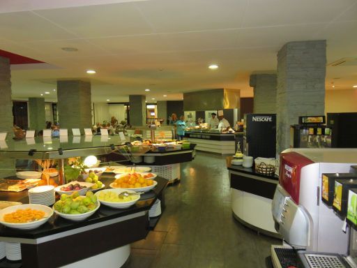 Hotel Bergantín, San Antonio, Ibiza, Spanien, ein Teil vom Frühstücksbuffet