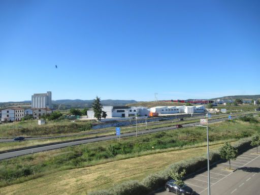 B&B Hotel Miranda de Ebro, Miranda de Ebro, Spanien, Ausblick auf die Autobahn
