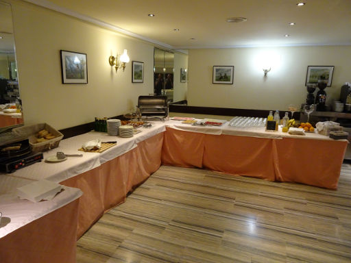 Gran Hotel Castellano Centro, Salamanca, Frühstücksbuffet