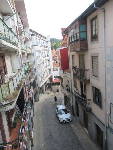 Hotel Aldatzeta Ostatua, Bermeo, Spanien, Ausblick Altstadt Fußgängerzone