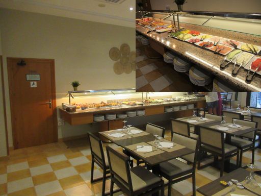 Hotel Almijara, La Herradura, Spanien, ein Teil vom Frühstücksbuffet