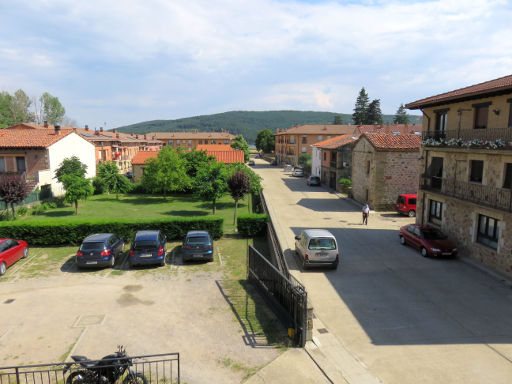 Hotel Alvargonzález, Vinuesa, Spanien, Zimmer 101 Ausblick Richtung Stausee