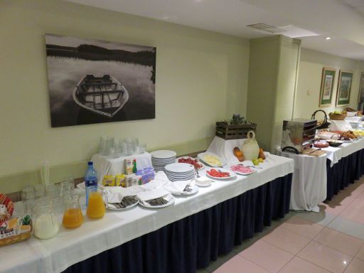 Hotel Arcea Villaviciosa, Villaviciosa, Spanien, ein Teil vom Frühstückbuffet