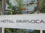 Hotel Bersoca, Benicássim, Spanien, Außenansicht an der Avinguda Jaume I 217, 12560 Benicássim