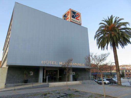 Hotel H2 Granada, Spanien, Außenansicht