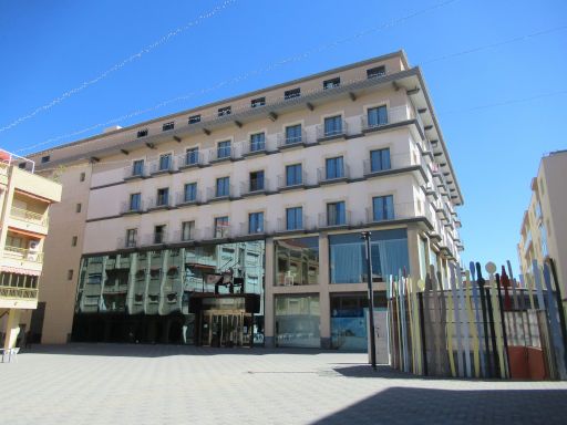 Hotel Ibersol Atrio del Mar, Los Alc&aacute;zares, Spanien, Au&szlig;enansicht Fu&szlig;g&auml;ngerzone Calle Los Luisos 11, 30710 Los Alc&aacute;zares