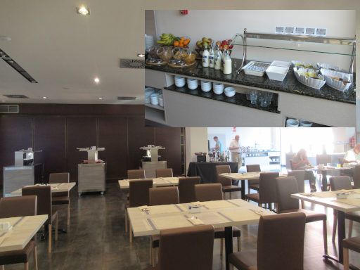 Hotel Ibersol Atrio del Mar, Los Alc&aacute;zares, Spanien, ein Teil vom Fr&uuml;hst&uuml;cksbuffet