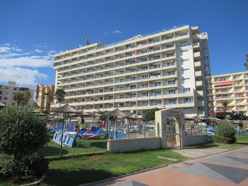 Hotel La Barracuda, Torremolinos, Spanien, Außenansicht Strandpromenade Calle Delfines, 29620 Torremolinos