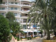 Hotel Maritimo, Ibiza Stadt, Figueretes, Ibiza, Spanien, Außenansicht von der Strandpromenade