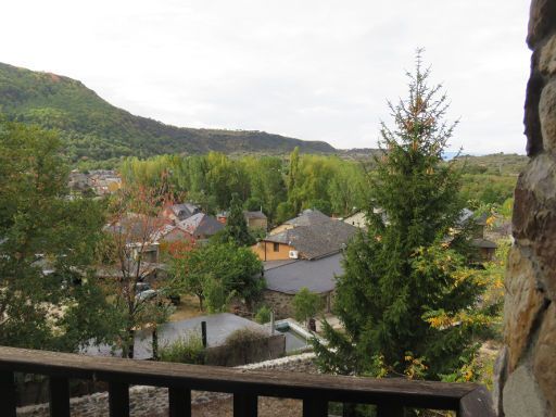 Hotel Medulio Las Médulas, Spanien, Zimmer 218 mit Ausblick auf dem Ort vom Balkon