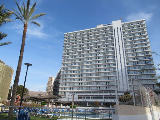 Hotel Poseidón Playa, Benidorm, Spanien, Außenansicht an der Avenida de Racharel 1, 03502 Benidorm