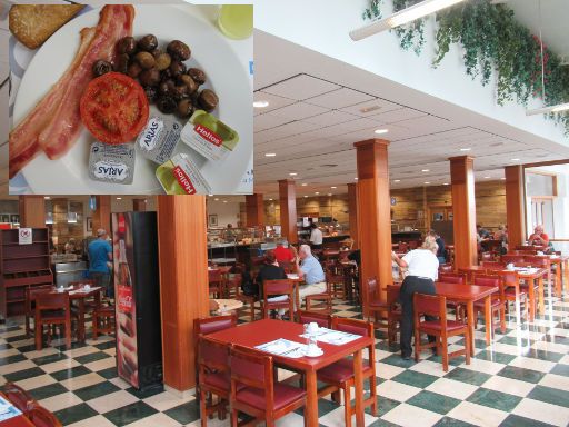 Poseidón Resort, Benidorm, Spanien, Teil vom Frühstücksbuffet