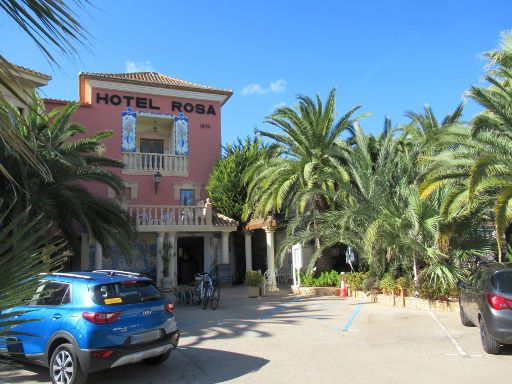 Hotel Rosa, Dénia, Spanien, Außenansicht Parkplatz Carrer Congre 3 (Carretera de Les Marines Km 1), 03700 Dénia