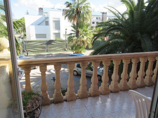 Hotel Rosa, Dénia, Spanien, Ausblick auf den Balkon