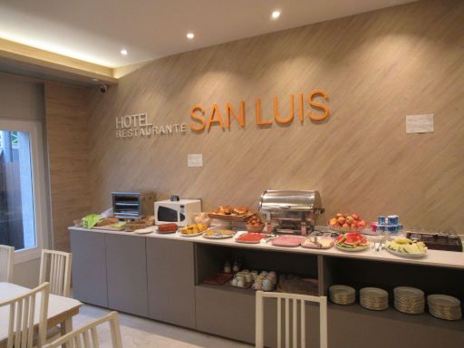 Hotel San Luis, Vilaboa, Spanien, Fr&uuml;hst&uuml;cksbuffet