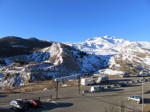 Hotel y Apartamentos Tirol, Formigal, Huesca, Spanien, Blick aus dem Fenster Richtung Skigebiet