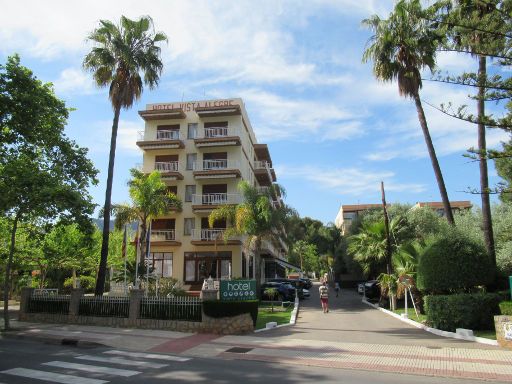 Hotel Vista Alegre, Benicássim, Spanien, Außenansicht an der Avenida Barcelona 71, 12560 Benicássim