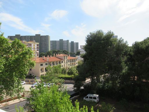 Hotel Vista Alegre, Benicássim, Spanien, Ausblick vom Balkon Richtung Meer