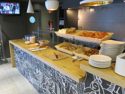 ibis Bilbao Barakaldo, ein Teil vom Frühstücksbuffet